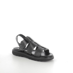Nu-pieds Neosinead noir vernis