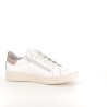 Baskets en cuir blanco-ceraline perla Chacal