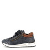 baskets Rieker bleu marine synthétique