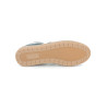 Basket bleu marine en cuir