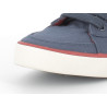 Basket en toile bleu marine
