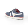Basket en toile bleu marine