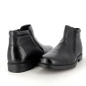 Boots en cuir noir