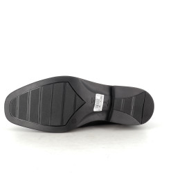 Boots en cuir noir