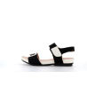compensé noir et blanc en cuir