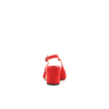 escarpin rouge en cuir
