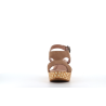 compensé en cuir kaki