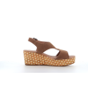 compensé en cuir kaki