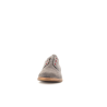 richelieu gris en cuir