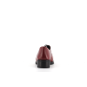 derby rouge en cuir