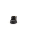 basket noir en cuir