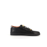 basket noir en cuir