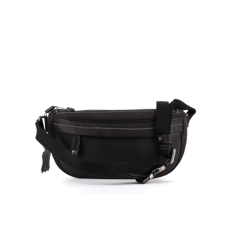 sac en cuir noir