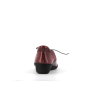 Basket rouge en cuir Bumo trilux