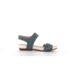 compensé bleu en cuir