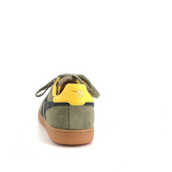 Baskets en cuir kaki Gola