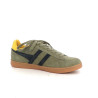 Baskets en cuir kaki Gola