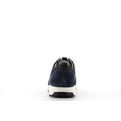 basket marine en cuir