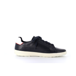 basket marine en cuir