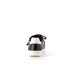 basket marine en cuir