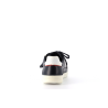 basket marine en cuir