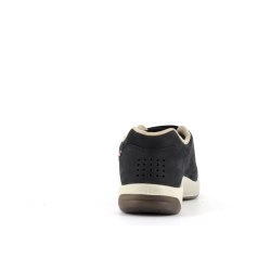 basket marine a scratch en cuir