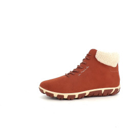 Baskets montantes rouge brique TBS