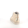 Baskets montantes en cuir verniquel platino Chacal