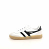 Baskets En Cuir Noir Et Blanc Gola