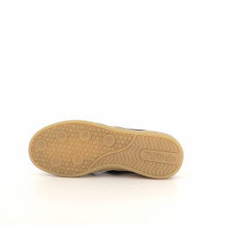 Baskets En Cuir Noir Et Blanc Gola