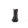 bottine noir en cuir