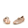 Ballerines Salomés champagne
