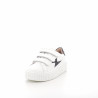 Baskets En Simili Cuir Blanc et Noir Vanessa Wu