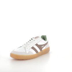 Baskets blanches en cuir