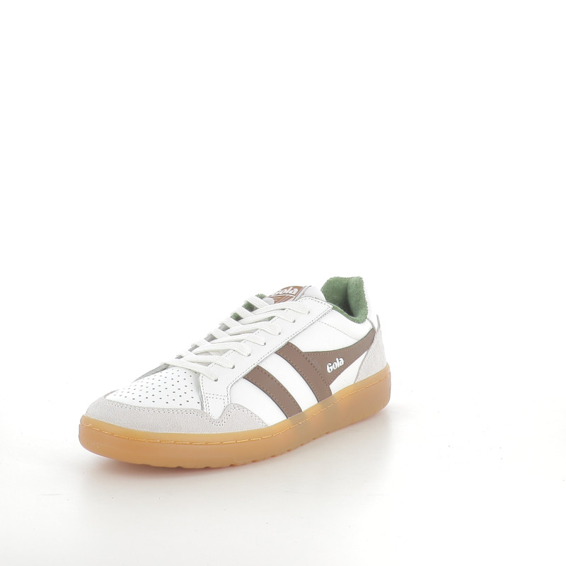 Baskets blanches en cuir