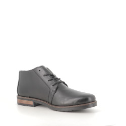 Boots noires en cuir
