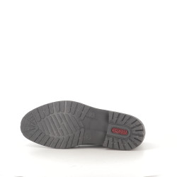 Boots noires en cuir