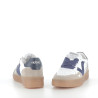 Baskets Azul blanches