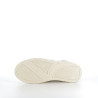 Baskets blanches et beige
