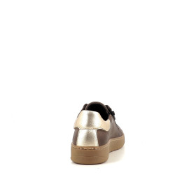 Baskets basses marron