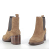 Bottines Marron en cuir