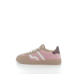 Baskets Basses Rose et Marron