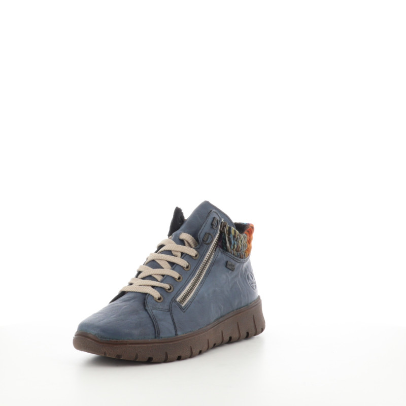 Baskets hautes bleu