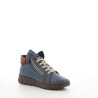 Baskets hautes bleu