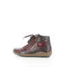 Baskets hautes rouge bordeaux