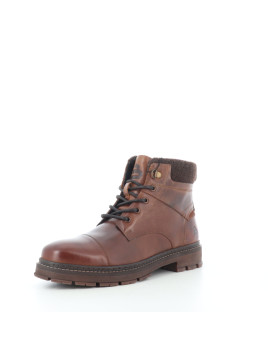 Boots marron en cuir
