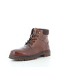 Boots marron en cuir