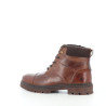 Boots marron en cuir