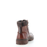 Boots marron en cuir