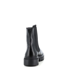 Boots noires en cuir